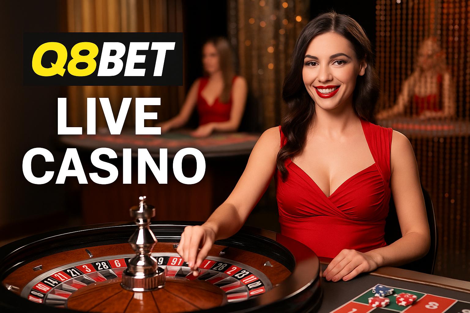 O Q8BET Live Casino lança promoções regularmente