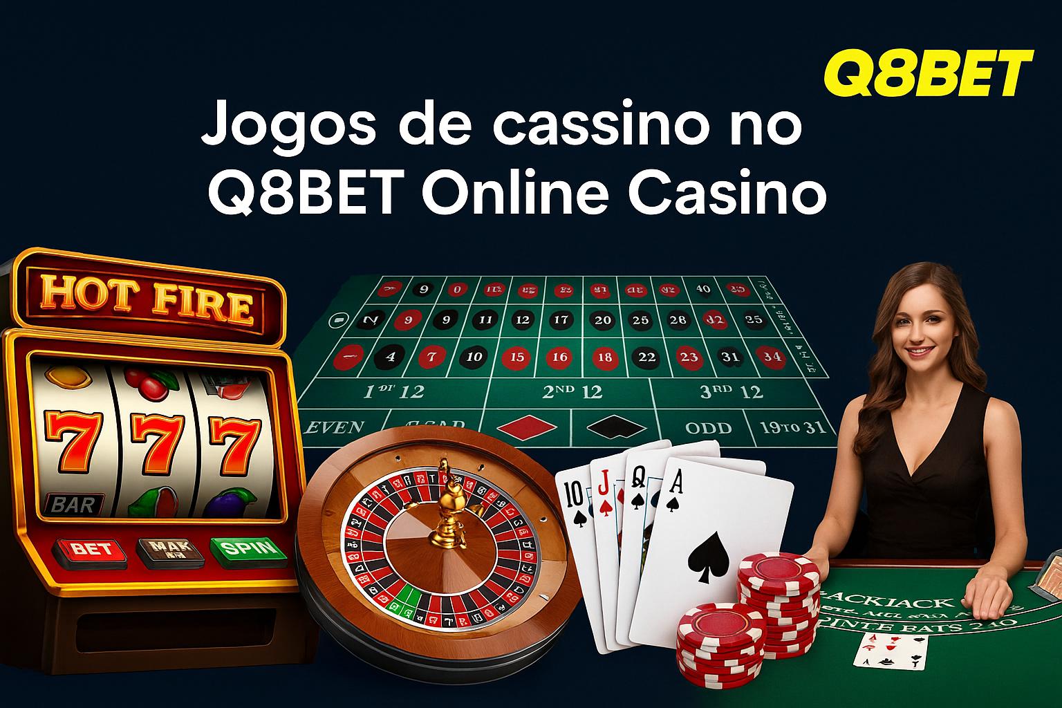 Jogos de cassino online Q8BET  